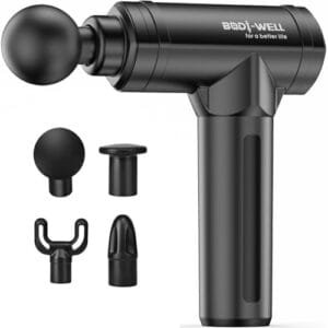 Massage Gun Deep Tissue - Back Muscle Massager w/High Torque Motor for Back Pain, Shoulder, Neck, Body, All Muscles Recover & Massage